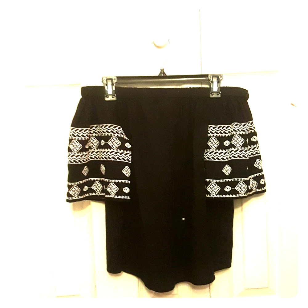 Off the shoulder blouse